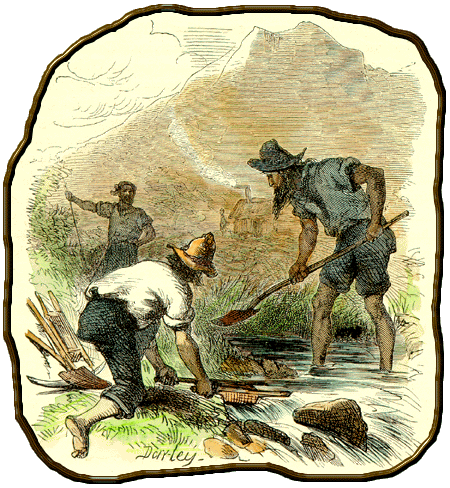 california gold rush miners. Return to Gold Rush Images