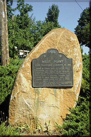 West Point: Stone Monument